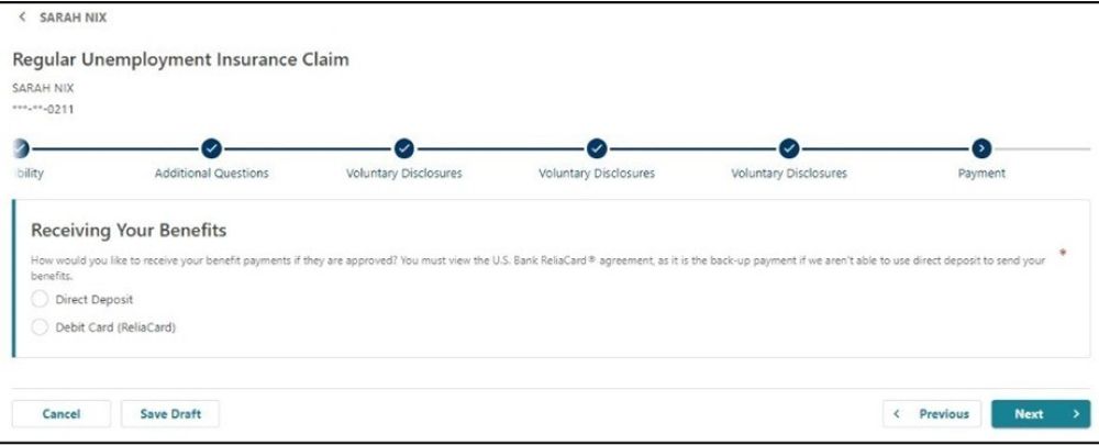 Receiving your benefits